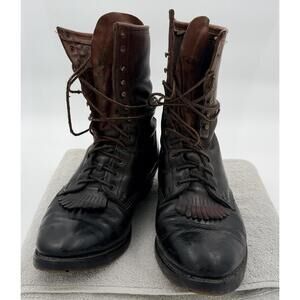 Double H Packer Boots 9625 Men's 12D - Beautiful worn cond.